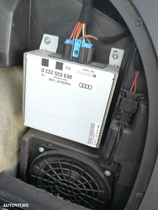 Amplificator Audi A4 B7 an 2004-2008 amplificator sunet subwoofer A3 - 2