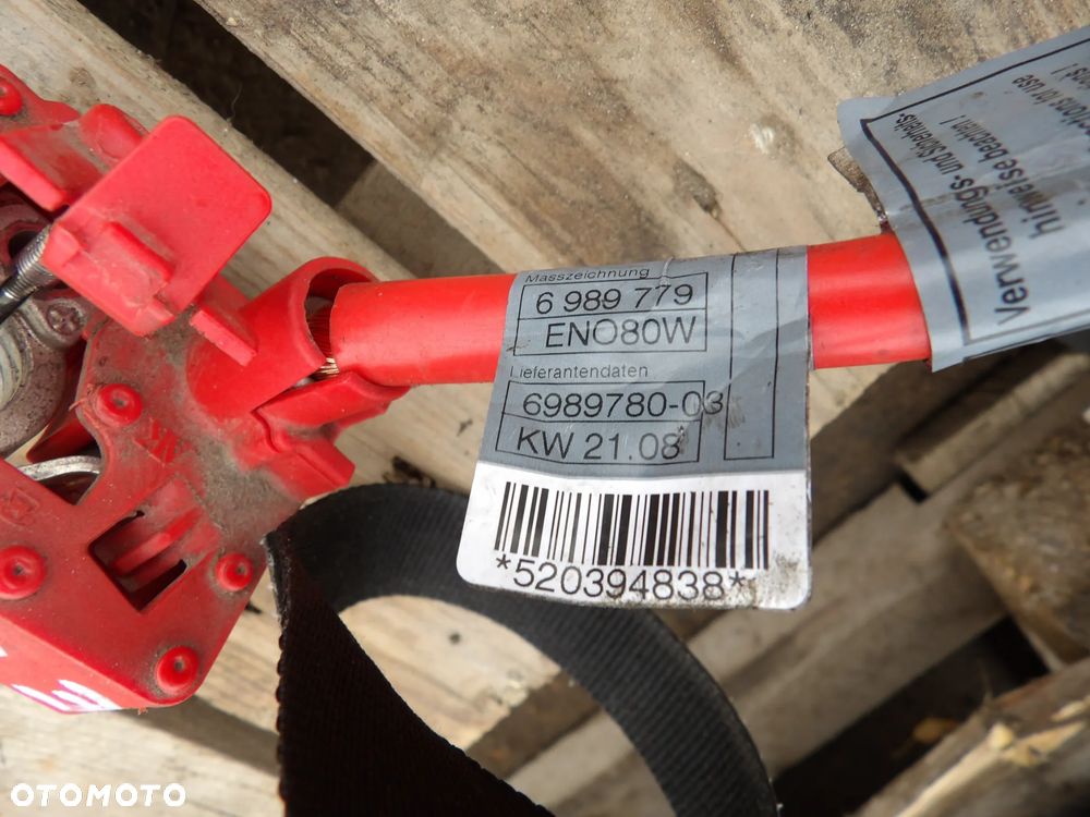 BMW - E60 - KLEMA PLUSOWA , PIROTECHNICZNA - 6989780 - 2