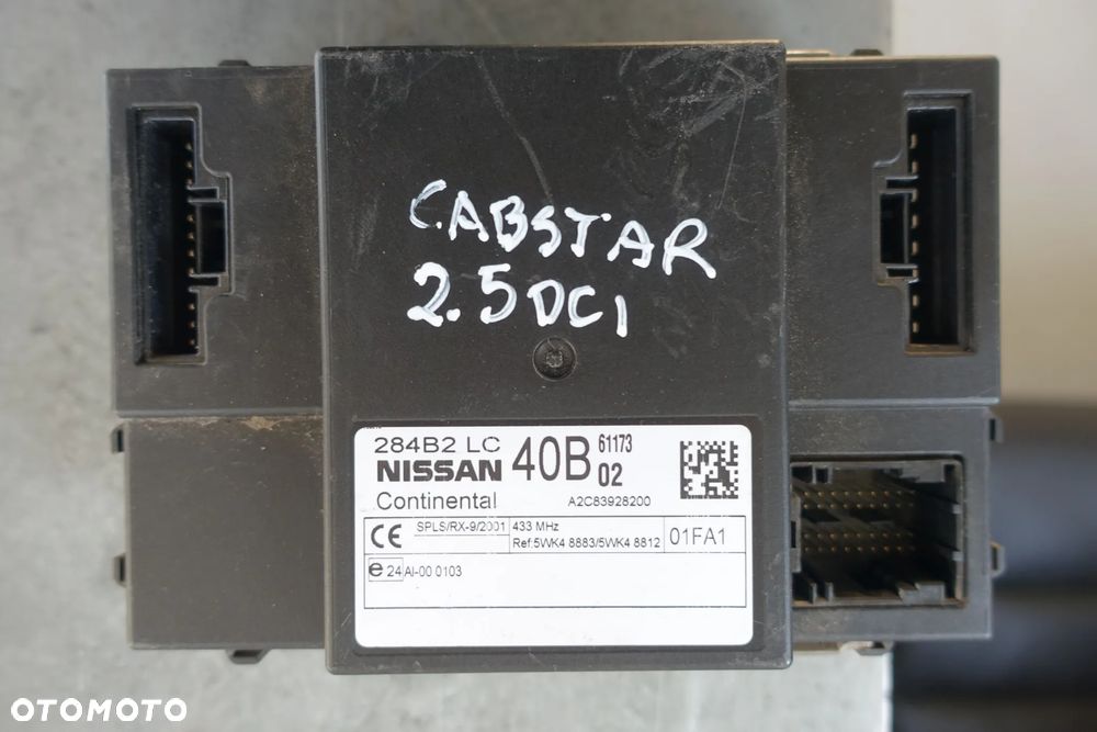 KOMPUTER  MODUŁ NISSAN CABSTAR 16r. 2.5 DCI MB275700-6960 - 5