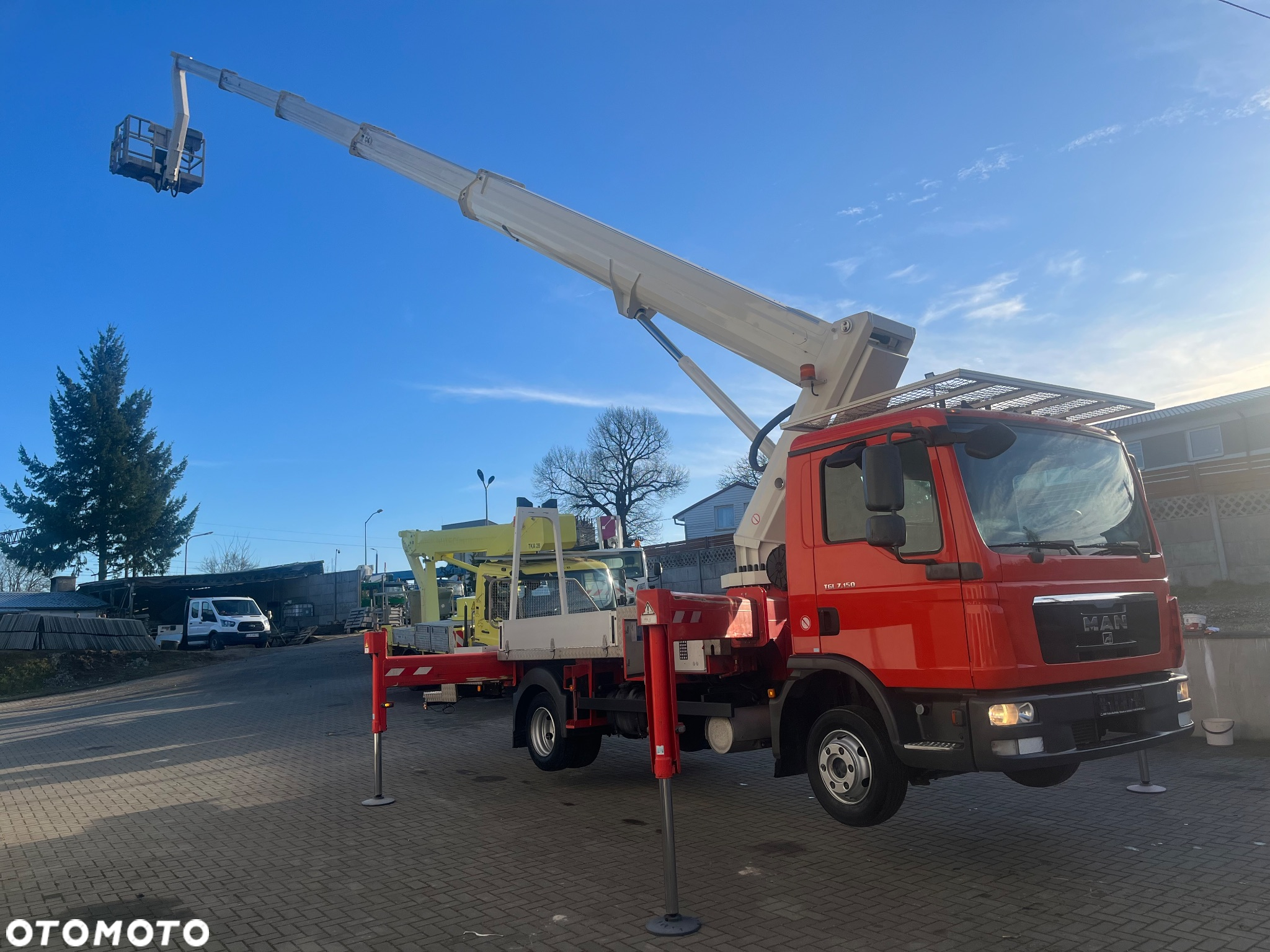 MAN Podnośnik Koszowy Zwyżka Ruthmann T330 33 Metry DmC 7500KG! 21 M w bok! UDT! Jak Wumag GsR Multitel - 18