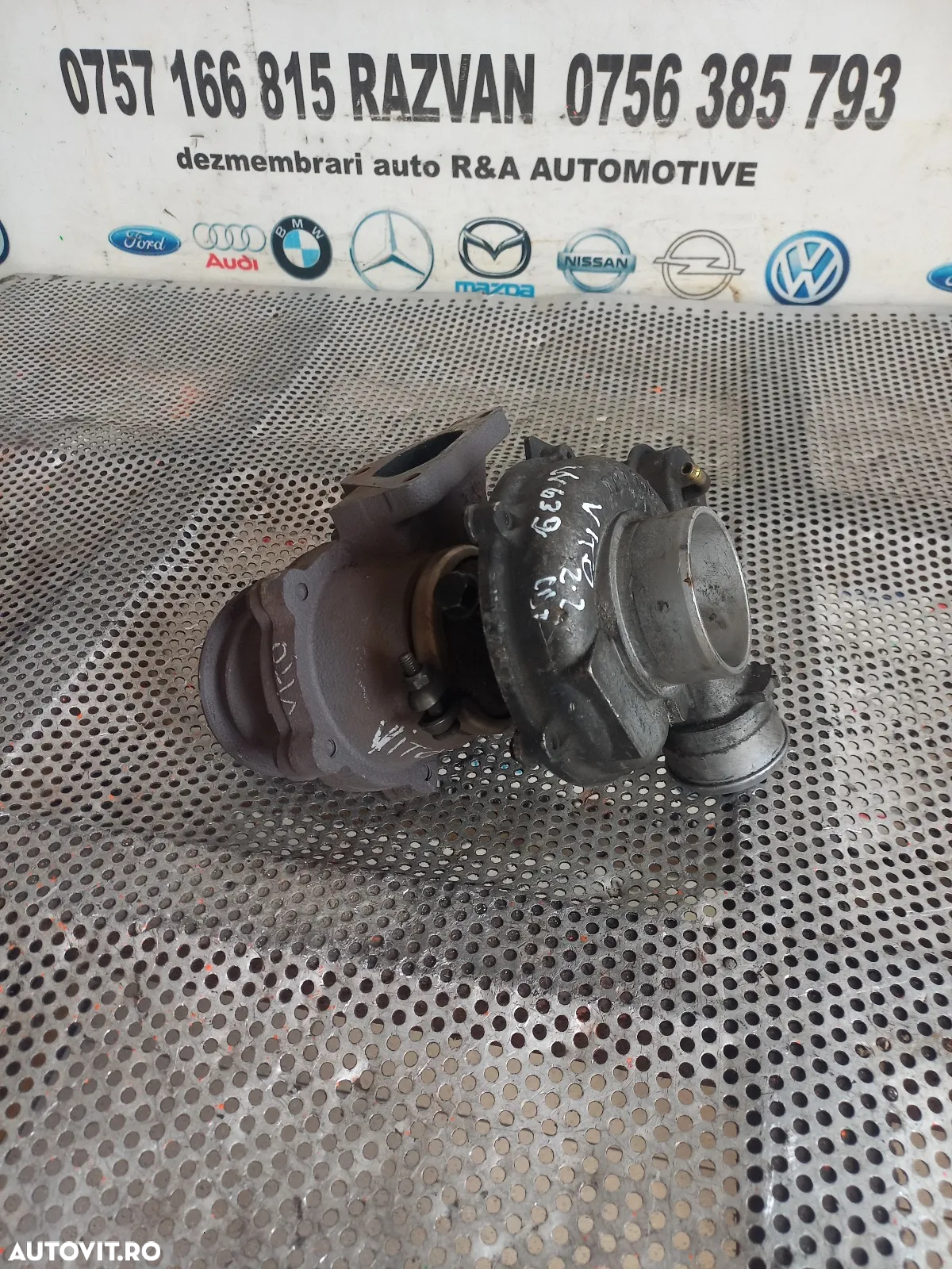 Turbo Turbina Mercedes Vito Viano W639 2.2 Cdi Cod A An 2004-2005-2006-2007-2008-2009-2010 - Dezmem - 4