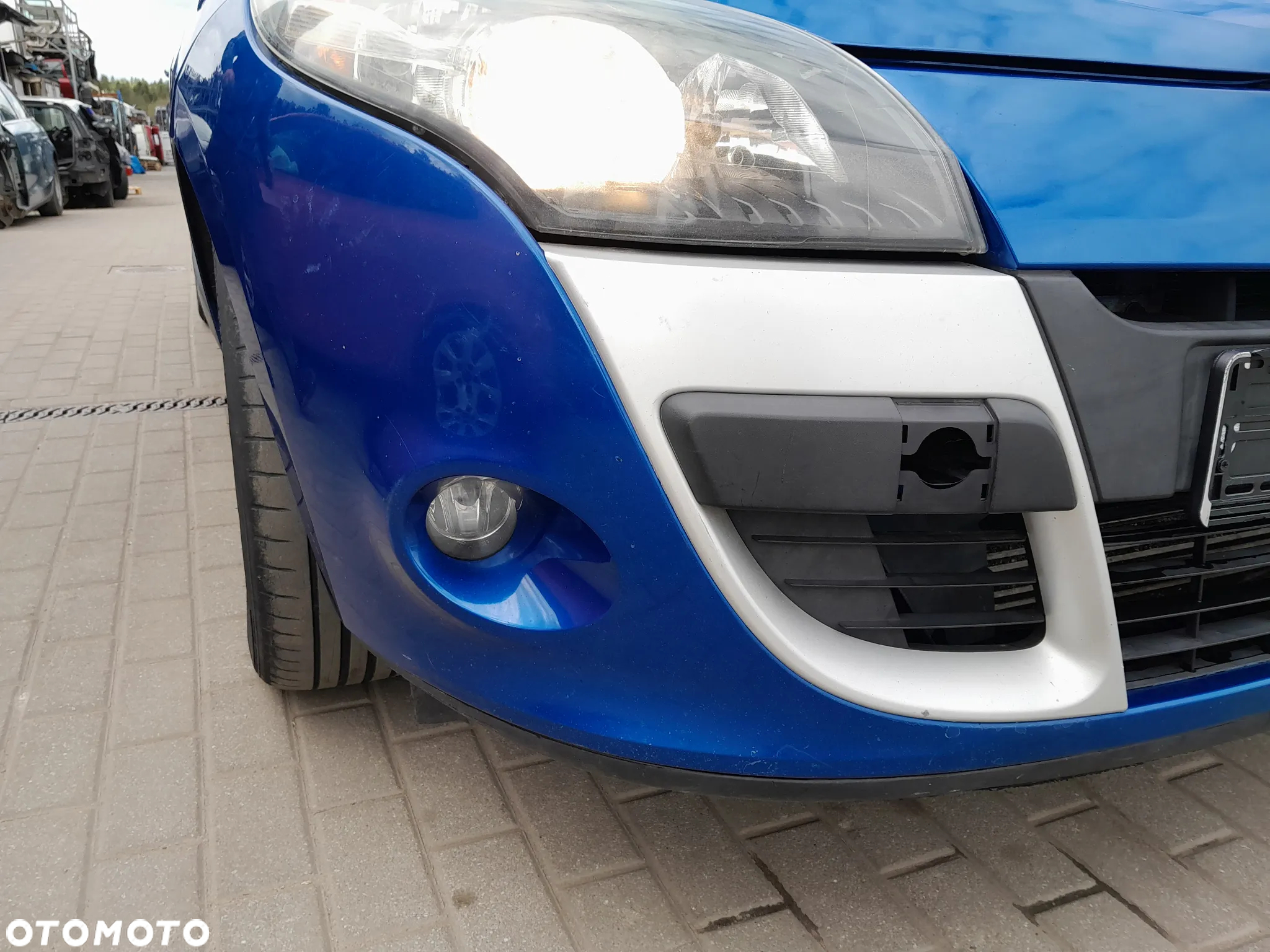RENAULT MEANE III ZDERZAK PRZEDNI PRZÓD KOLOR: SAN913 - 15