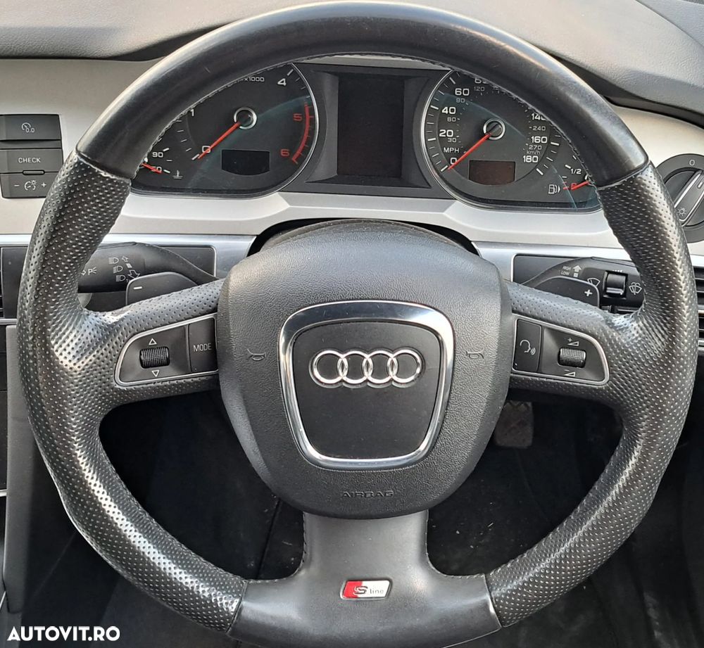 Volan S-LINE padele Volanuri Audi A6 C6 - 2