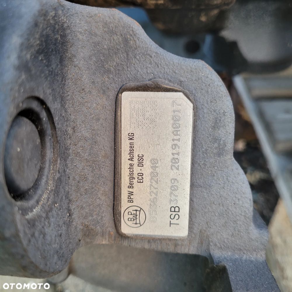 OS SKRETNA NACZEPY BPW ORYGINAŁ NOWY CHWALIM116 - 5