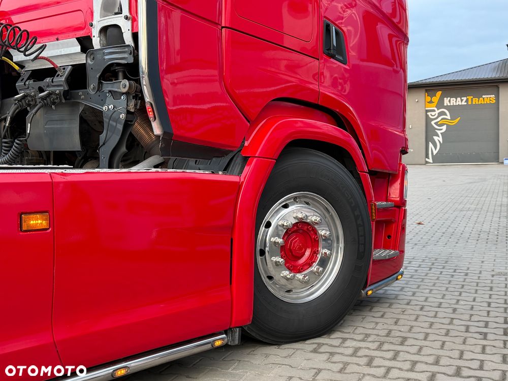 Scania 580s Scania z Niemiec ASO kontrakt serwisowy idealny stan v8 4x2 - 25