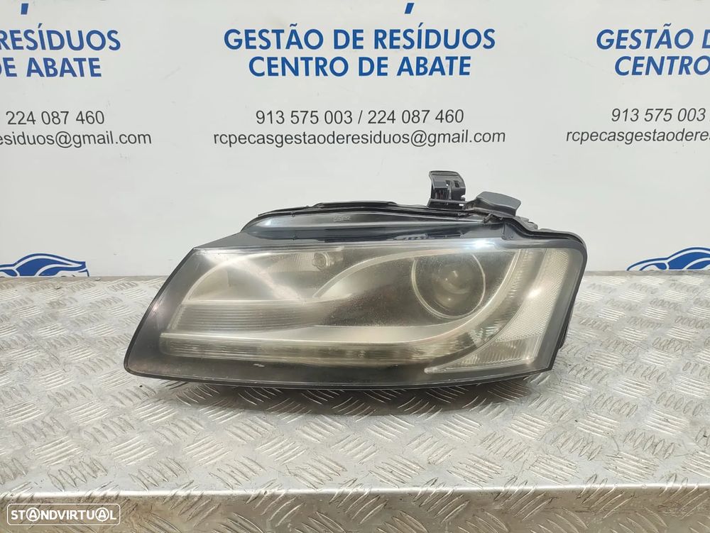 Otica Farol Frente Frontal Esquerda A5 8T Xenon Original VAG Audi 8T0941003M - 1
