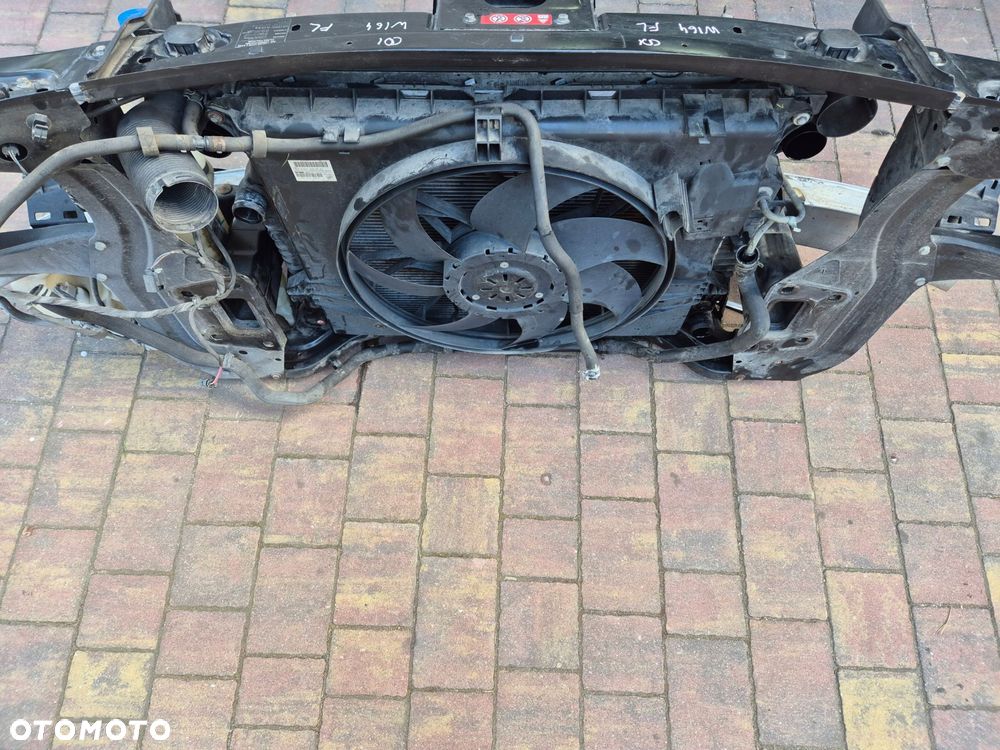 pas przod przedni belka chlodnice mercedes ml w164 lift 350 cdi - 4