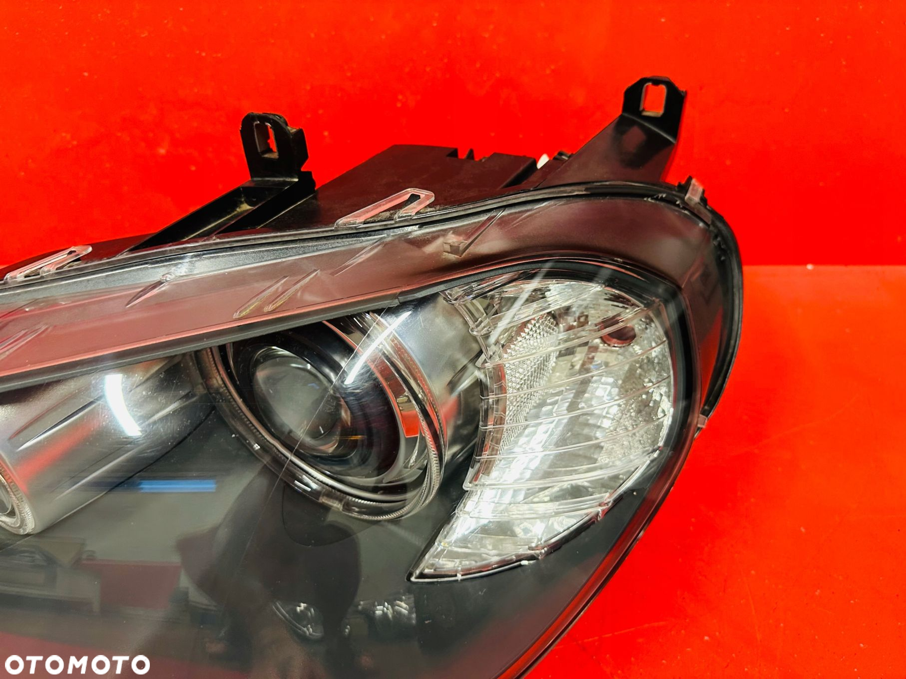 LAMPA LEWA BMW X5 E70 BI XENON NIE SKRĘTNA BDB EUROPA - 3