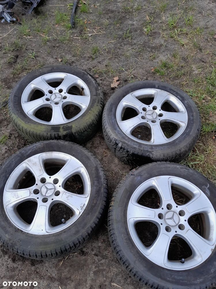 A1694011002 ALUFELGI ALUMINIOWE Z OPONAMI ZIMOWYMI MERCEDES 16'' - 1