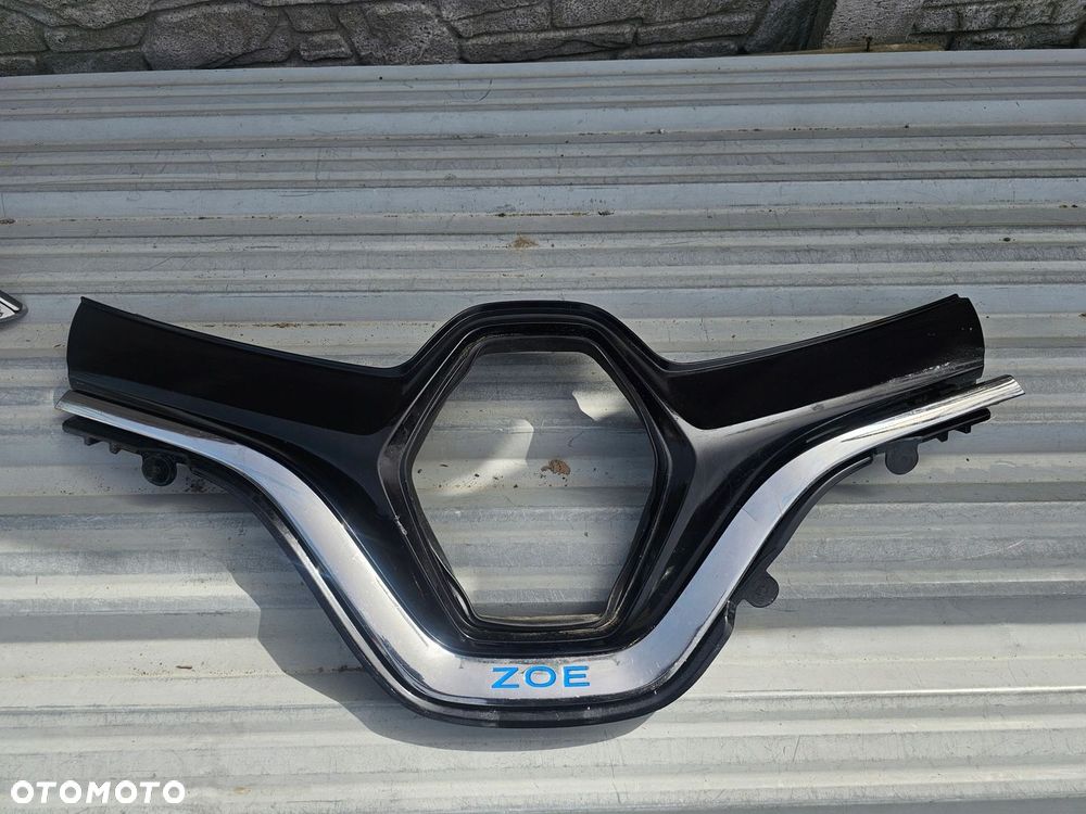 RENAULT zoe ATRAPA GRILL KRATKA W ZDERZAK ORYGINAŁ - 1