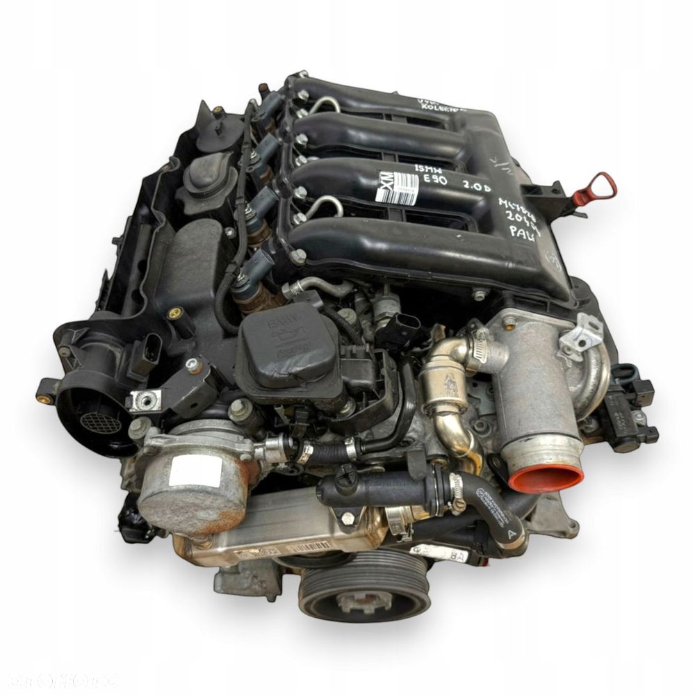 SILNIK M47D20 BMW E90 E91 2.0 D DIESEL 204D4 diesel kompletny 159 443km - 4