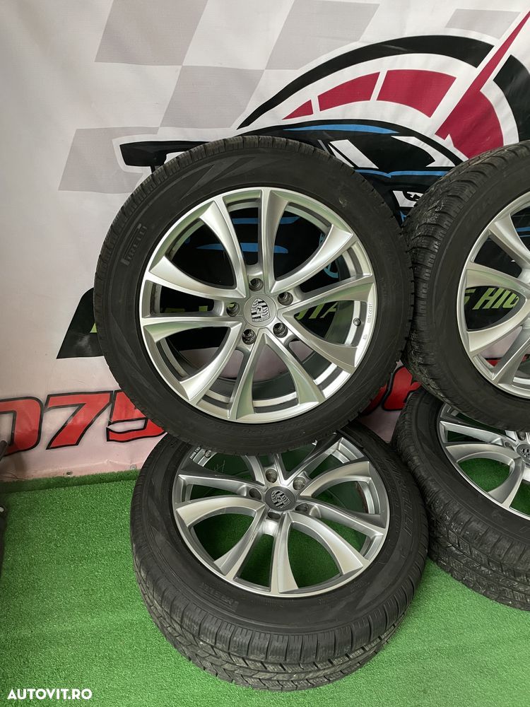 Set Jante iarna + Anvelope Pirelli Porsche Cayenne 7P 7P5 R20 - 2