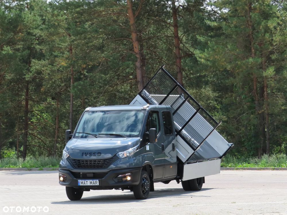 Iveco DAILY 35C16 Doka Dubel Brygadowy MIXTO 6-Cio Os.+755 Kg Ład. Wywrotka Kiper Wywrot x 3 str. 3100 mm Długość + Stelaż i Plandeka 2100 mm Wysokość Renomowanej Firmy RomCar Rozstaw Osi 3750 mm Blokada Tylnego Mostu WZMACNIANY HAK 3500 Kg 55 Tys Km Przeb. Stan Auta JAK NOWY POLECAM - 15