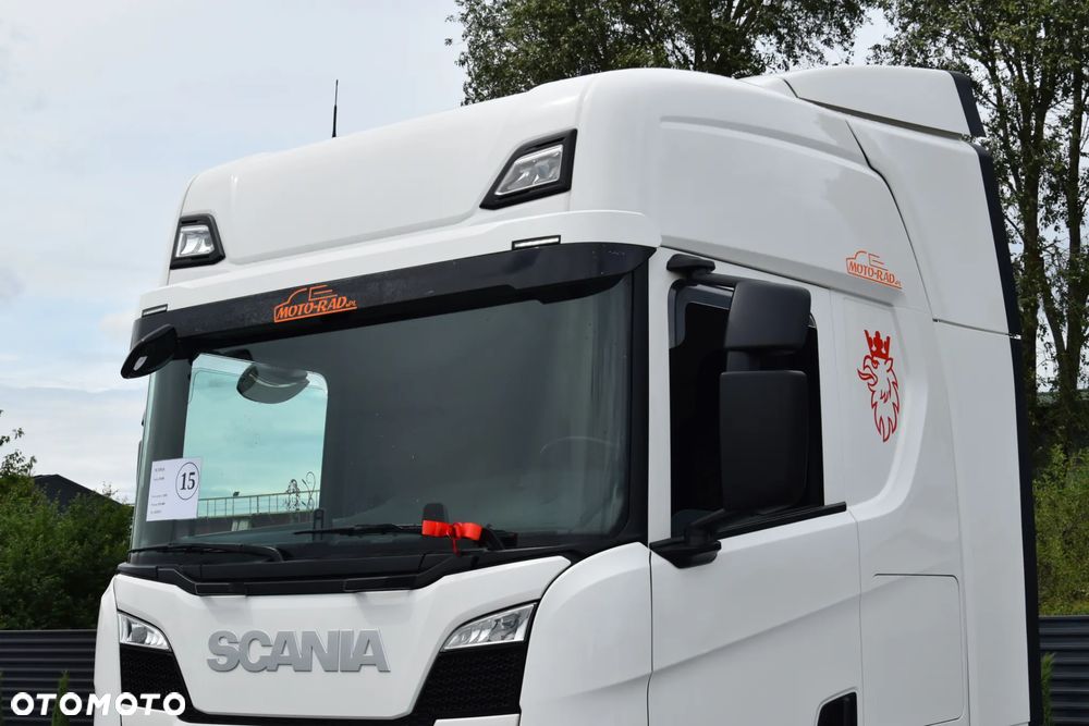 Scania R500 / RETARDER / KLIMATYZACJA POSTOJOWA / ACC / KLIMA / FULL LEDY / FULL SPILERY / 2 ZBIORNIKI PALIWA / SERWISOWANA / SPROWADZONA - 10