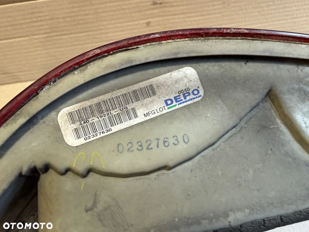 Lampa Mercedes E-Klasa W211 lewa tył tylna - 3