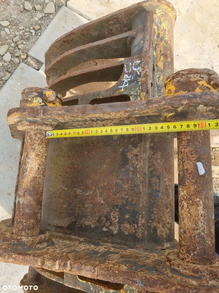 Łyżka ażurowa 90cm sworzeń 50mm przesiewająca sortująca do koparki koparka - 8