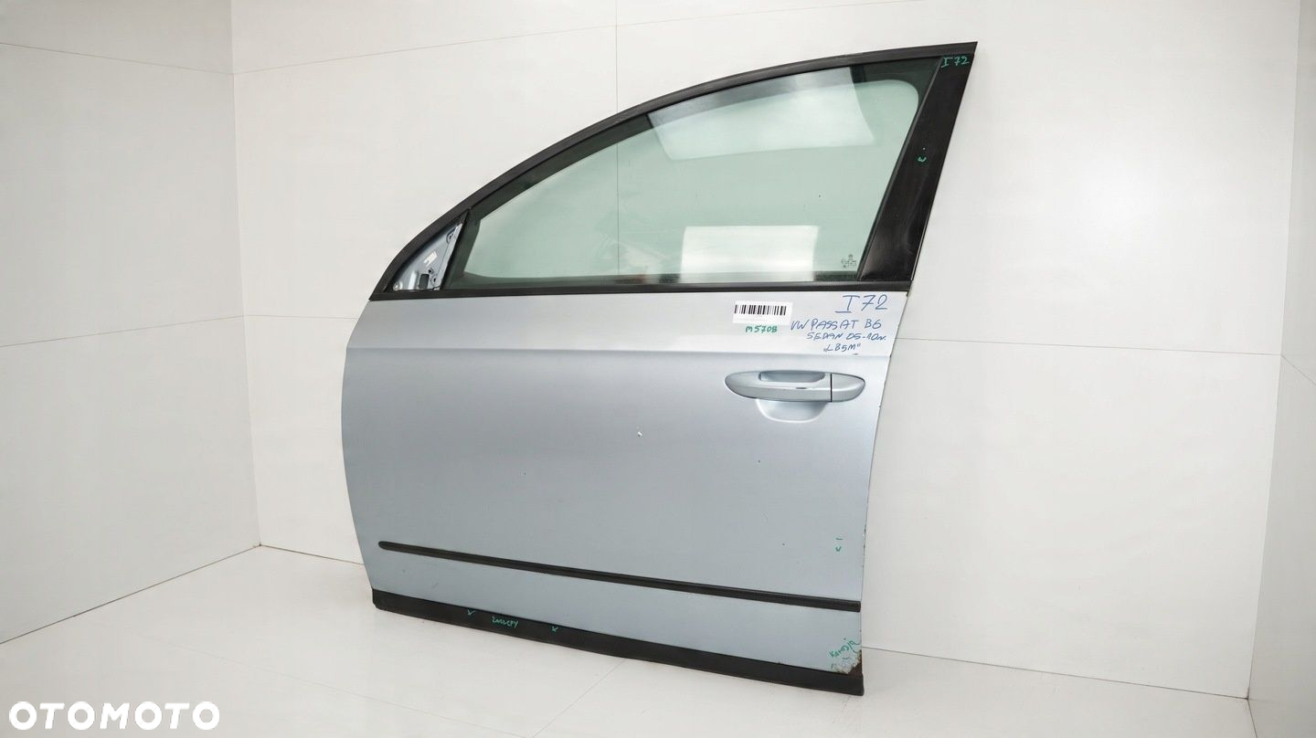 DRZWI LEWY PRZÓD VW PASSAT B6 05-10R LB5M - 3