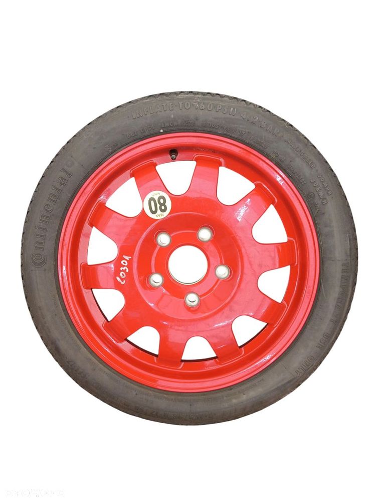 KOŁO DOJAZDOWE DOJAZDÓWKA 17'' PORSCHE BOXSTER I 986 105/95/17 5X130 - 1