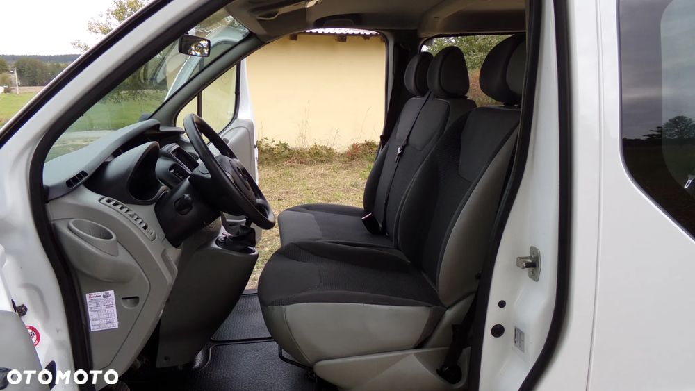 Opel VIVARO 2.0 115KM * LONG * KLIMA * BRYGADÓWKA 6 OSÓB * JAK NOWY ! - 23