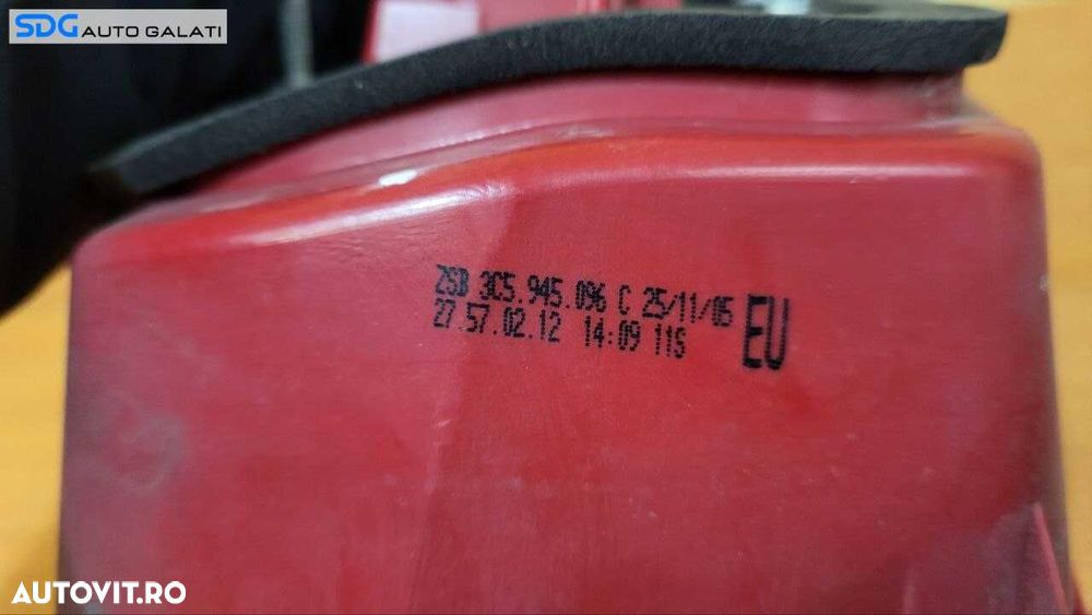 Stop Lampa Tripla Dreapta de pe Aripa Caroserie Volkswagen Passat B6 Berlina Sedan Limuzina 2005 - 2010 Cod 3C5945096C [A0055] - 9