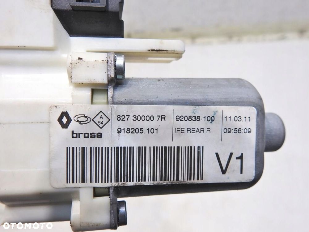 SILNICZEK SZYBY PRAWY TYŁ LATITUDE 827300007R 918205.101 - 6