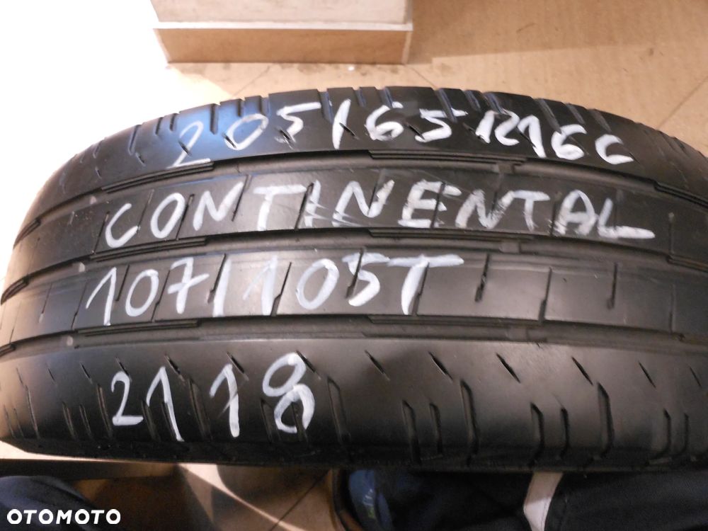 Opona pojedyńcza 205/65r16c continental conti van contact 200 6,8mm lato - 1