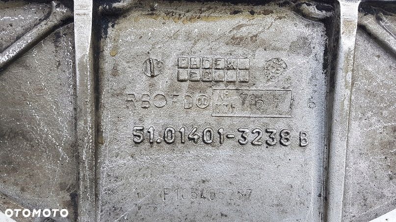 OBUDOWA SPRZĘGŁA KOŁA ZAMACHOWEGO MAN TGA TGX TGS D20 51014013238 - 3