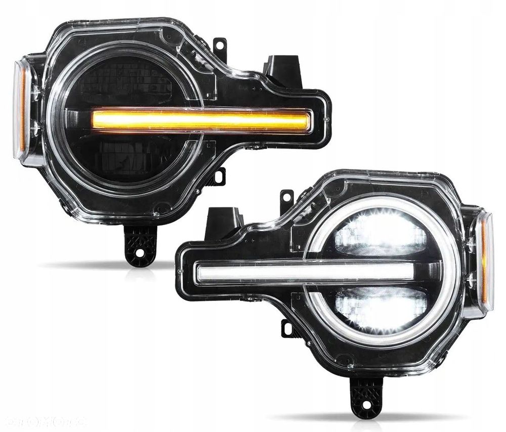 Reflektory Lampy L+R Vland LED Tuning Black Ford Bronco VI mk6 u725 - 7