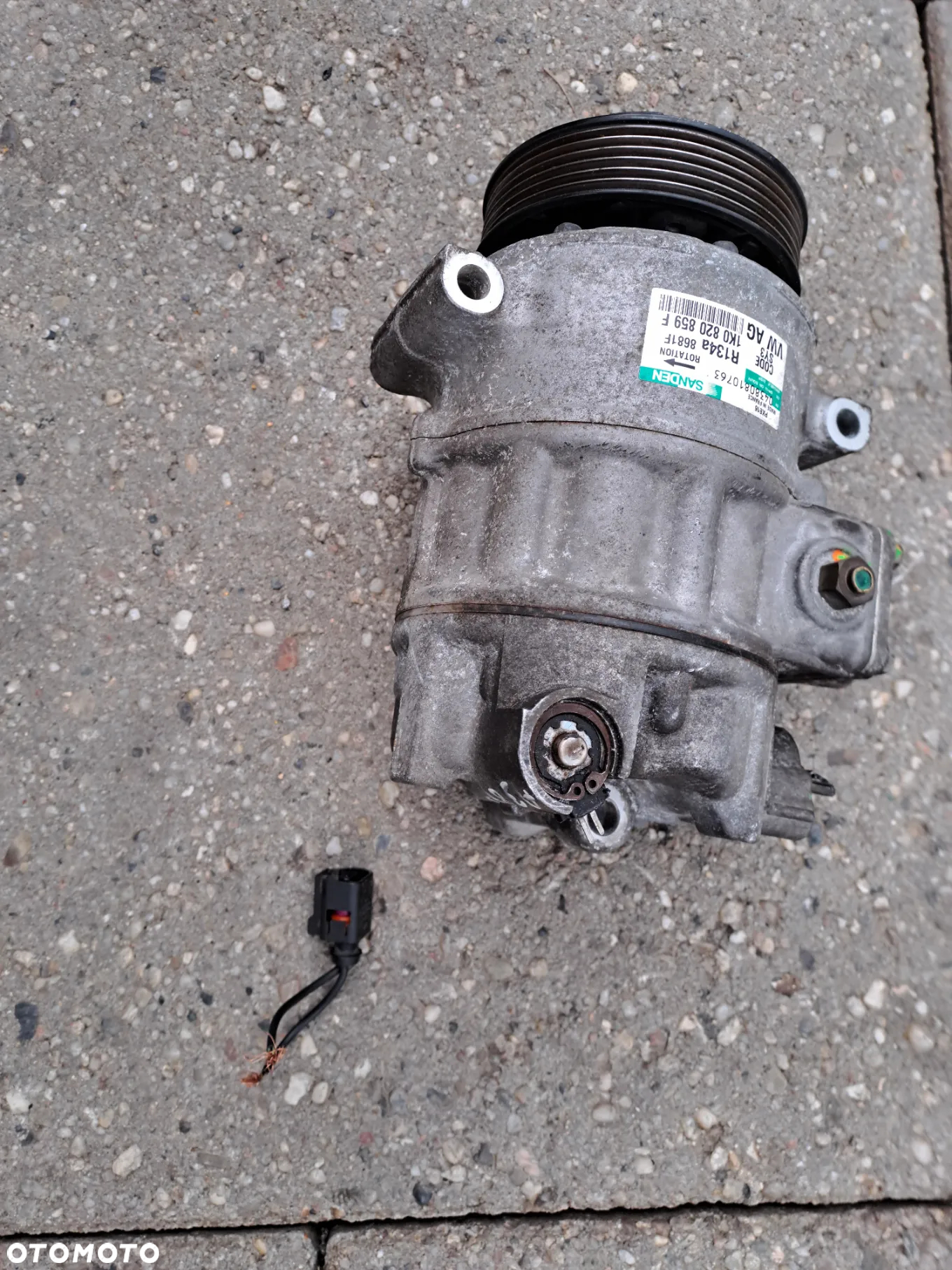 Audi A3 8P sprężarka kompresor klimatyzacji 1K0820859F - 16