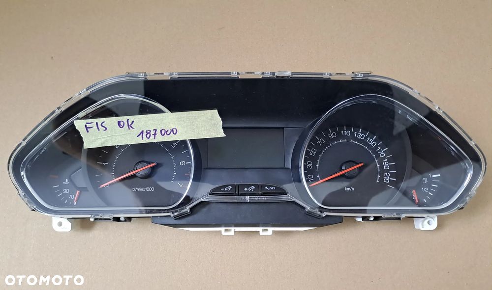 PEUGEOT 208 I 12-19 LICZNIK ZEGARY 9673777580 - 1