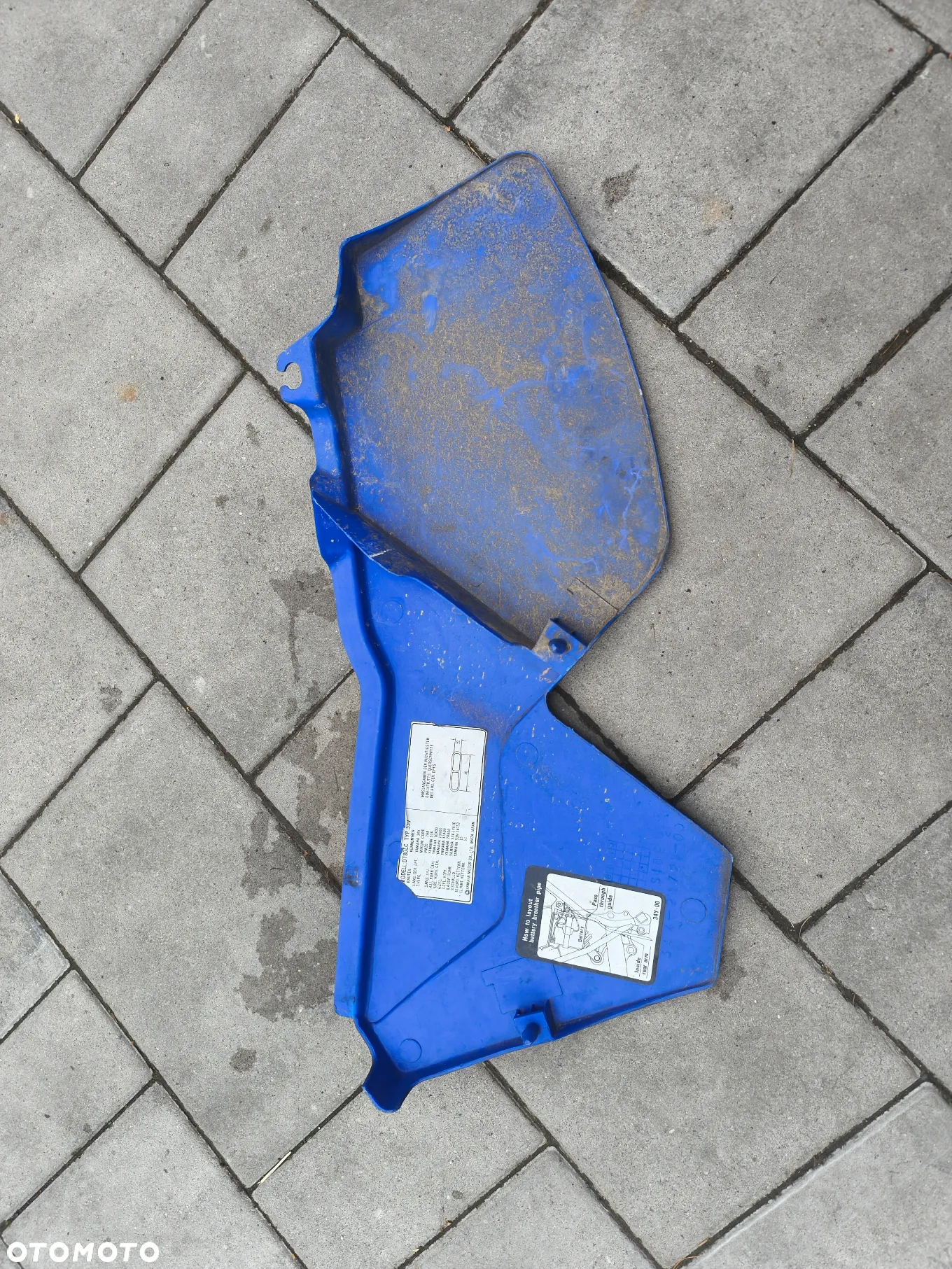 Owiewka, osłona, bok, boczek Yamaha DT 125 DT125 DT 80 DT80 - 8