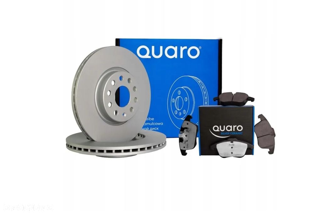 KOMPLET TARCZE KLOCKI HAMULCOWE 288/253mm PRZÓD I TYŁ VW GOLF V TOURAN I SIROCCO AUDI A3 8P SEAT LEON II - 2