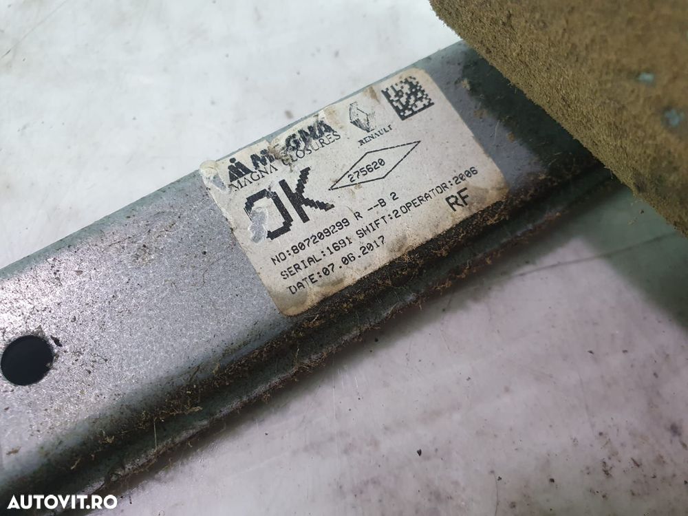 Macara cu motoras geam dreapta fata 807209299r Dacia Logan 2 [facelif - 2