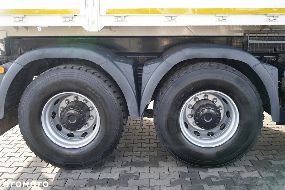 MAN TGS 33.360 / 6x4 / WYWROTKA TYLNOZSYPOWA 5,8 M + HDS HIAB XS 122 / STEROWANIE RADIOWE / HDS ZA KABINĄ / EURO 5 / MANUAL - 24