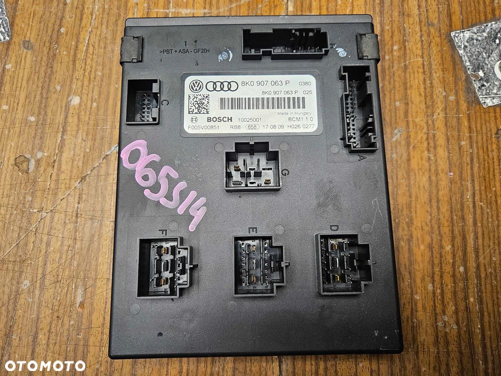 Moduł 8K0907063P Sterownik Komputer Komfortu Audi A4 B8 A5 Q5 Europa - 4