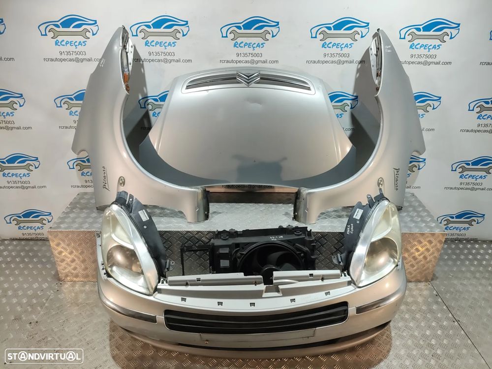 FRENTE COMPLETA CITROEN XSARA PICASSO N68 CAPOT PARACHOQUES GUARDA-LAMAS OTICAS RADIADOR VENTILADOR FRENTE FIBRA REFORÇO - 10