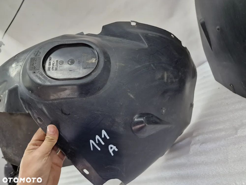 VW PASSAT B5 LIFT 00-05 PRAWE NADKOLE PRZEDNIE PRZÓD NR 3B0809962F NR AUKCJI N111 - 5