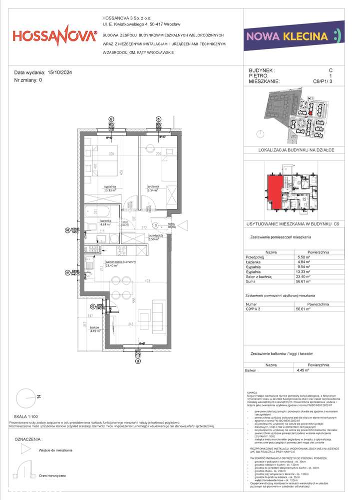 Nowa Klecina | piękne 3 pokoje, loggia,  jasna łazienka z oknem - Pełny obrazek: 4/25