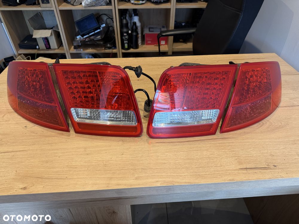 LAMPY TYŁ TYLNE LED AUDI A8 S8 D3 KOMPLET ORYGINALNE - 1