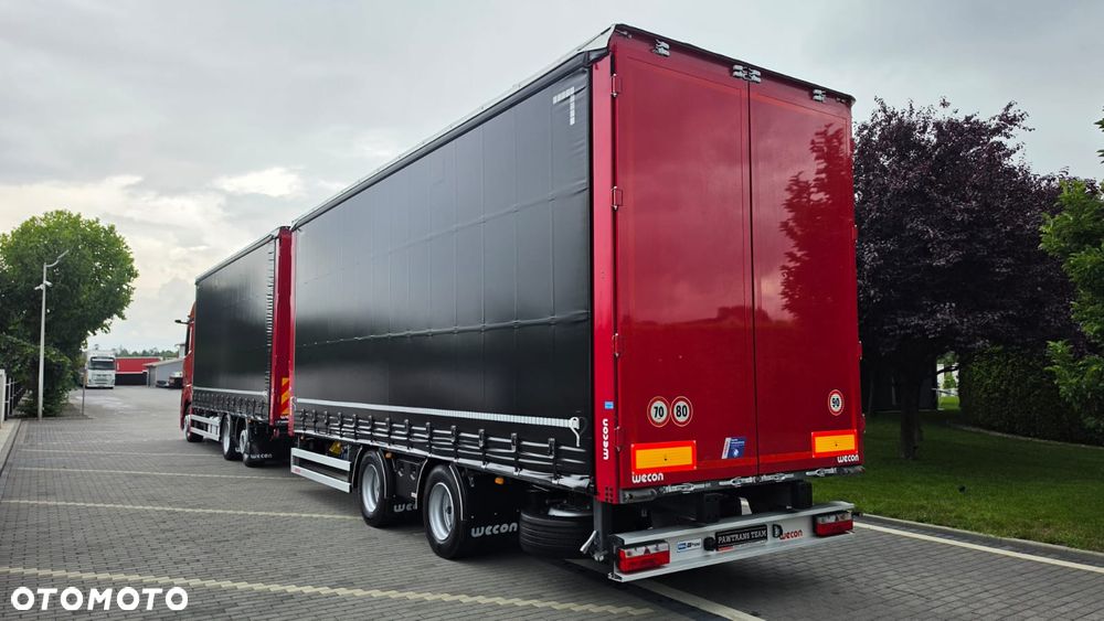 Mercedes-Benz ///ACTROS///2548///2022/// WECON///ZESTAW///TANDEM/// PRZEJAZDOWY///7.70+7.70/// KLIMATYZACJA POSTOJOWA/// WAGA///NAWIGACJA///STAN  BARDZO DOBRY - 11
