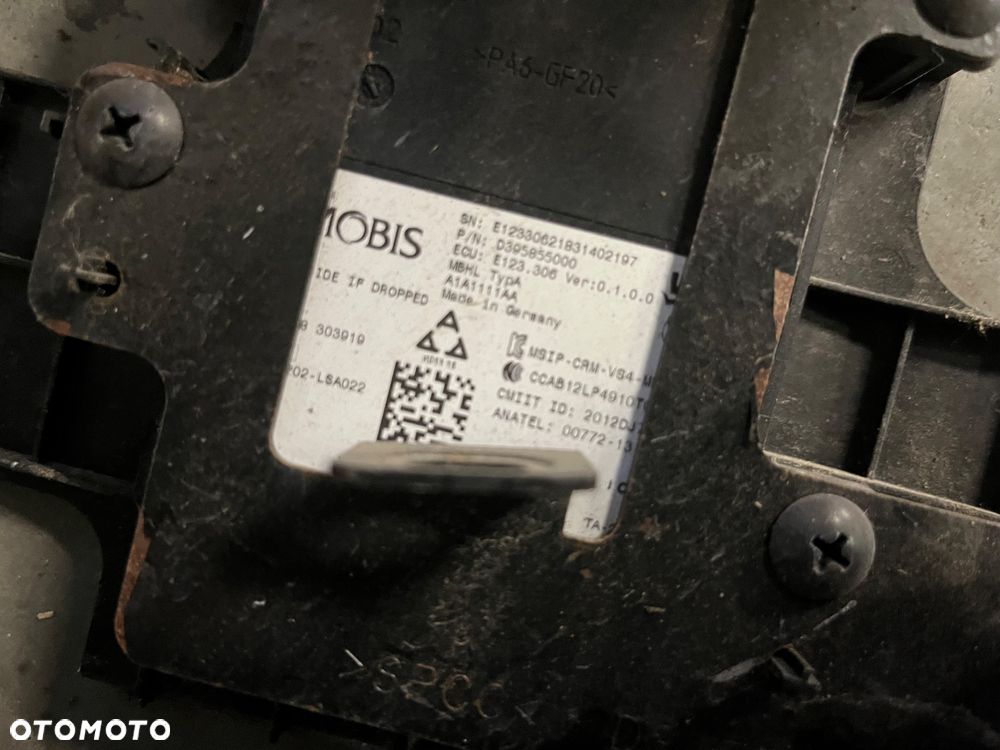 Radar czujnik martwego pola prawy Hyundai Tucson III 15-20R - 4