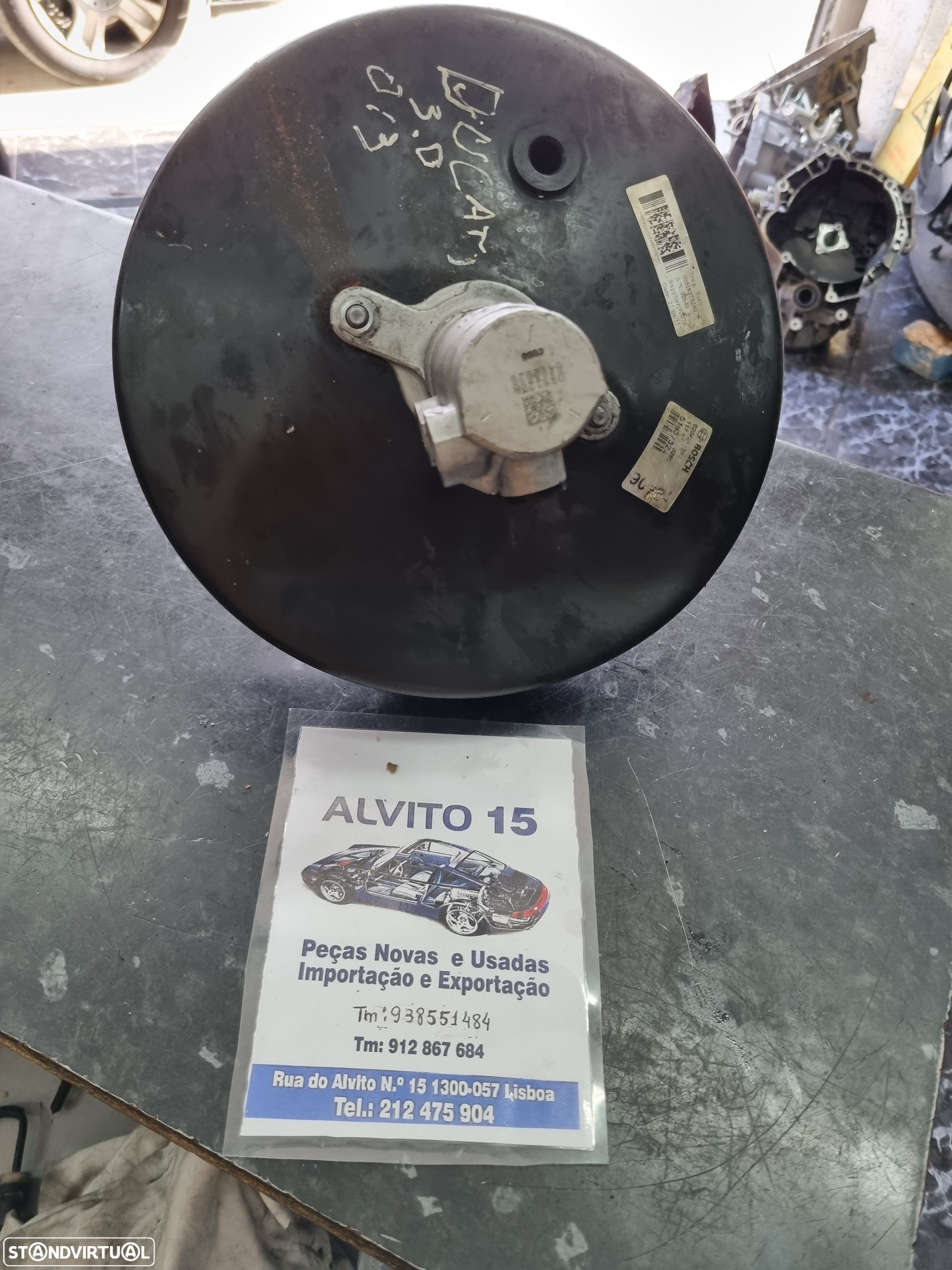 servo freio Fiat Ducato 3.0  2013 - 1