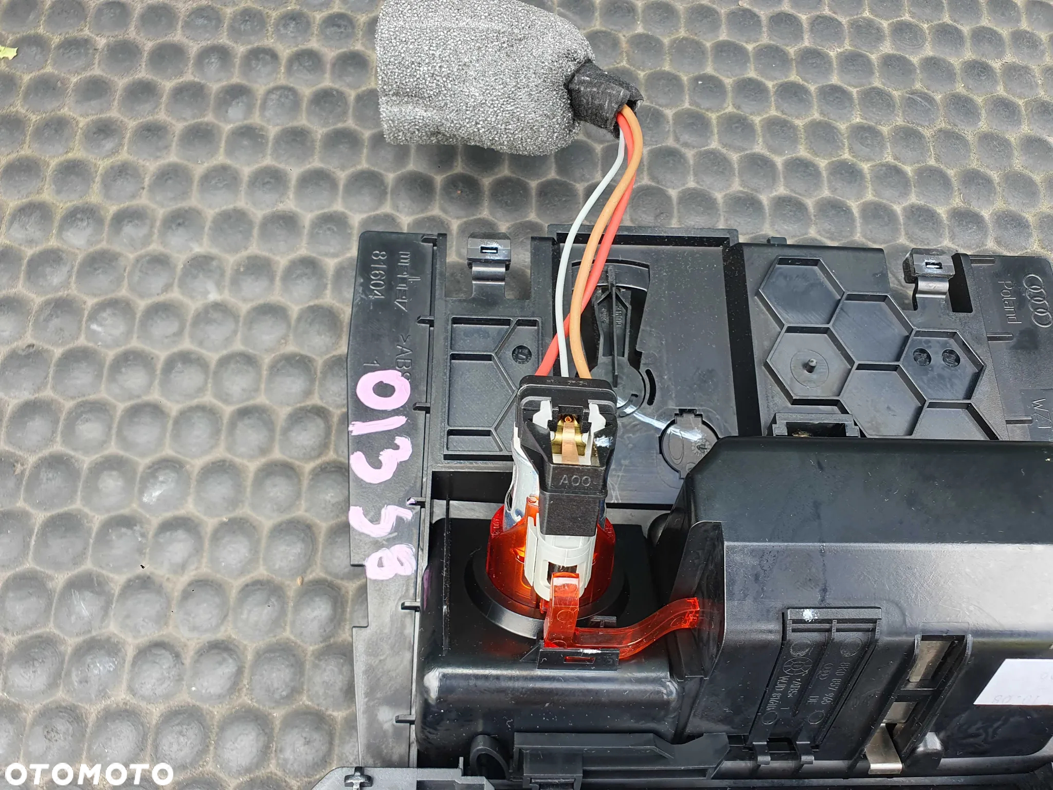 Popielniczka 8K0857951 Klapka Zapalniczka Wklad Czarna Audi A4 B8 A5 Q5 - 20