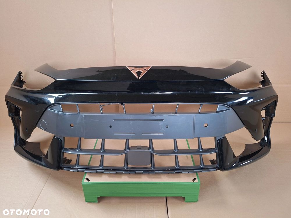 CUPRA LEON IV LIFT 24- NIE KLEJONY! ZDERZAK PRZÓD PRZEDNI KOLOR: LY9T MYTHOS SCHWARZ 5FA807221K WYSYŁKA 24H - 5