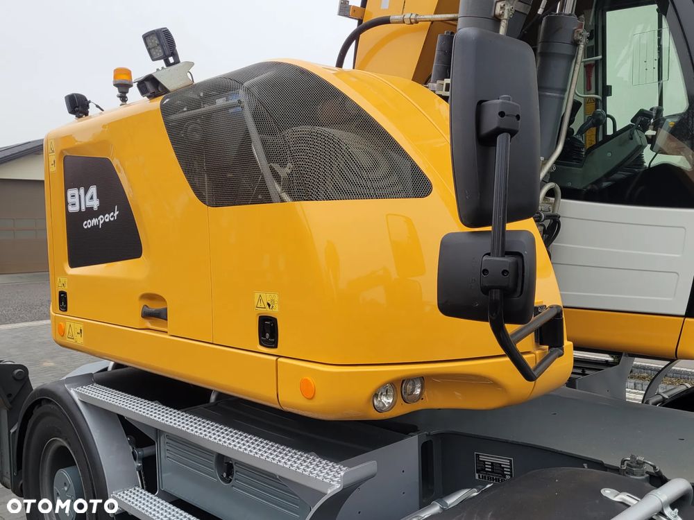 Liebherr A914 compact / ROTOTILT ze szczypcami / 2017rok /SUPER STAN / - 16