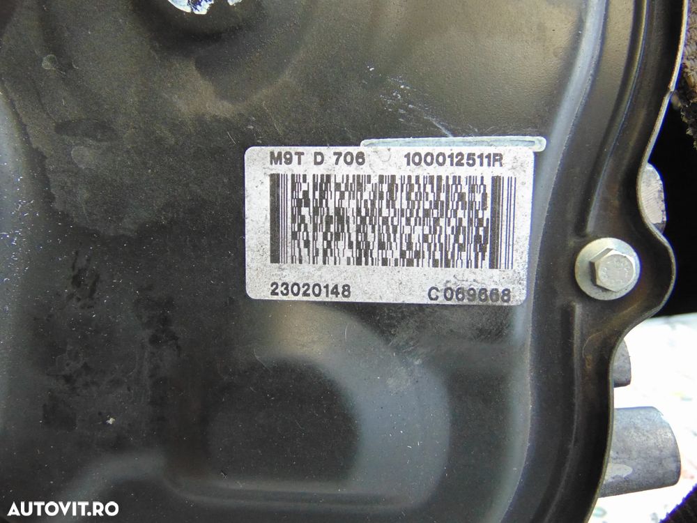 Motor Renault Master 2.3 euro 6 biturbo cod m9td706 Opel Movano Nissan Nv400 - 4