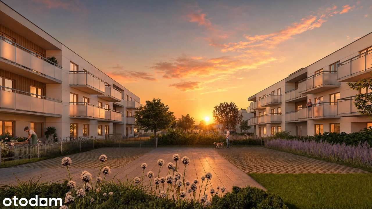 2 pokoje | 40,98m² | balkon 6,16 m² | piękny widok - Pełny obrazek: 5/10
