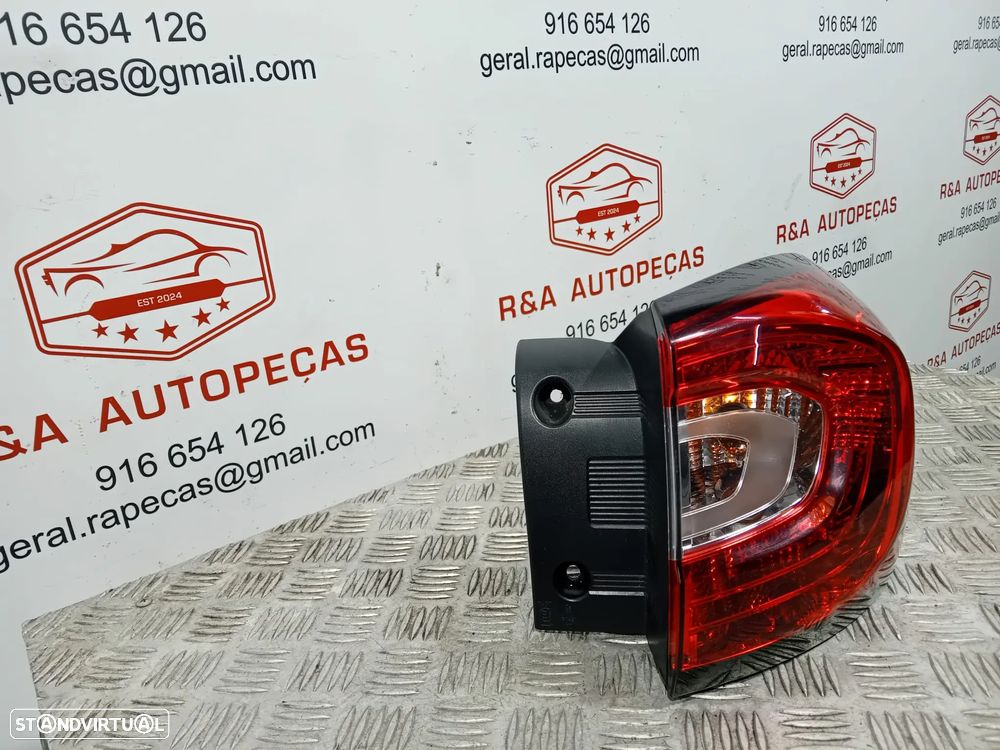 Farolins Trás Traseiro Esquerdo Renault Captur Originais - 9