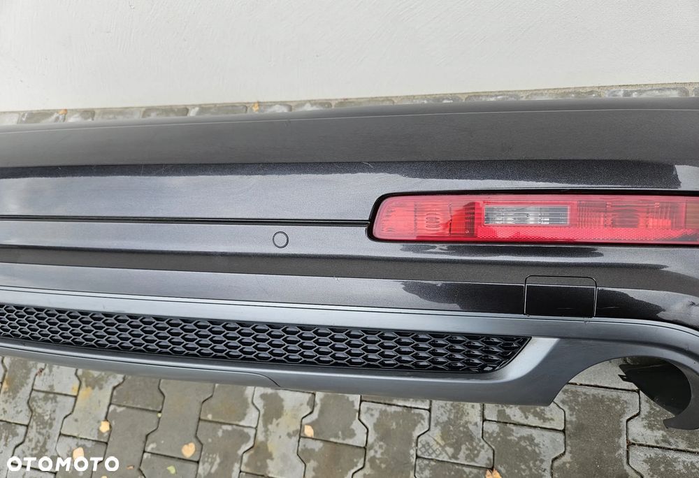 AUDI Q7 4L LIFT 09-15R ZDERZAK TYL TYLNI S-LINE KOMPLETNY LZ7L 4L0807521 AK - 8