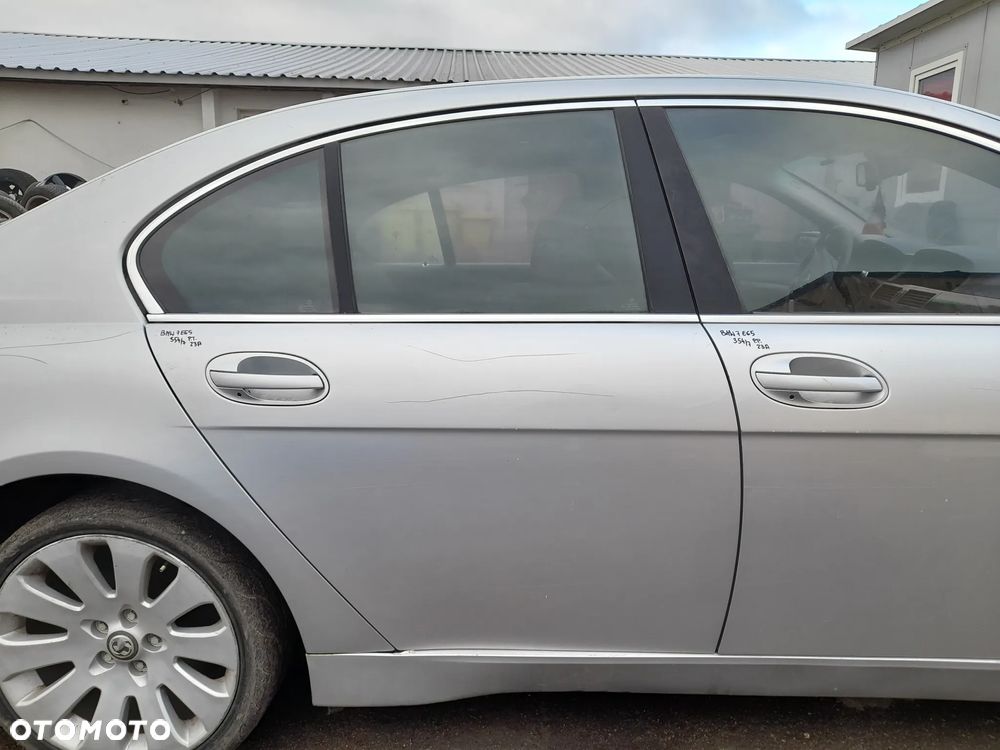 BMW 7 E65 DRZWI PRAWY TYŁ PRAWE TYLNE 354/7 - 1